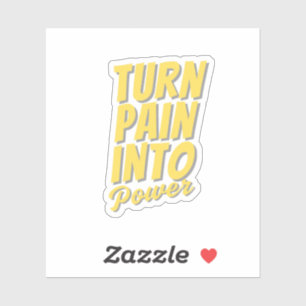 Pegatina de presupuesto motivacional