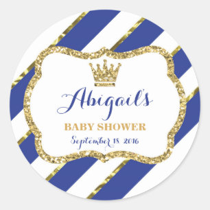 Pegatina de Principito, Purpurina de Burlas Azules