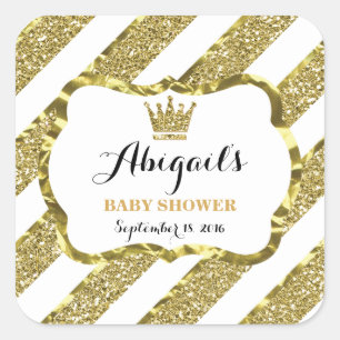 Pegatina de Principito, Purpurina de oro falso y R