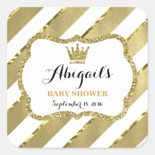 Pegatina de Principito, Purpurina de oro falso y R