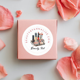 Pegatina de producto de marca para artistas de maq