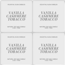 Pegatina de producto mínimo de la etiqueta transpa