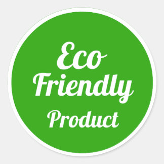 Pegatina de productos ecológicos