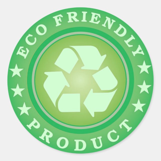 Pegatina de productos ecológicos (Anverso)