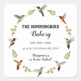 Pegatina de productos Hummingbird para pequeñas em