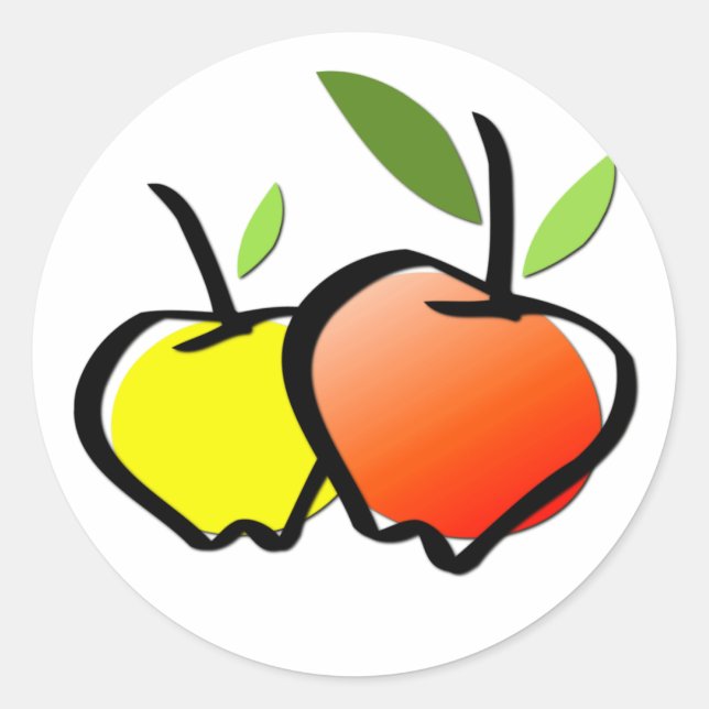 Pegatina de productos orgánicos (Anverso)