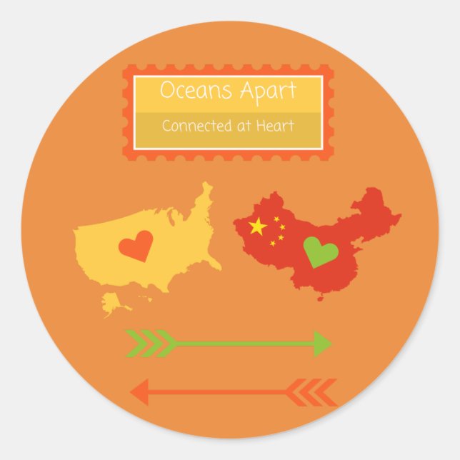 Pegatina de profesores de ESL en línea (Anverso)