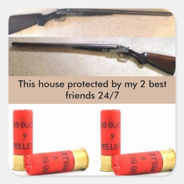 Pegatina de Protección en el Hogar 12 lenguaje y 0 (Anverso)
