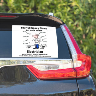 Pegatina de publicidad y promoción electrónica