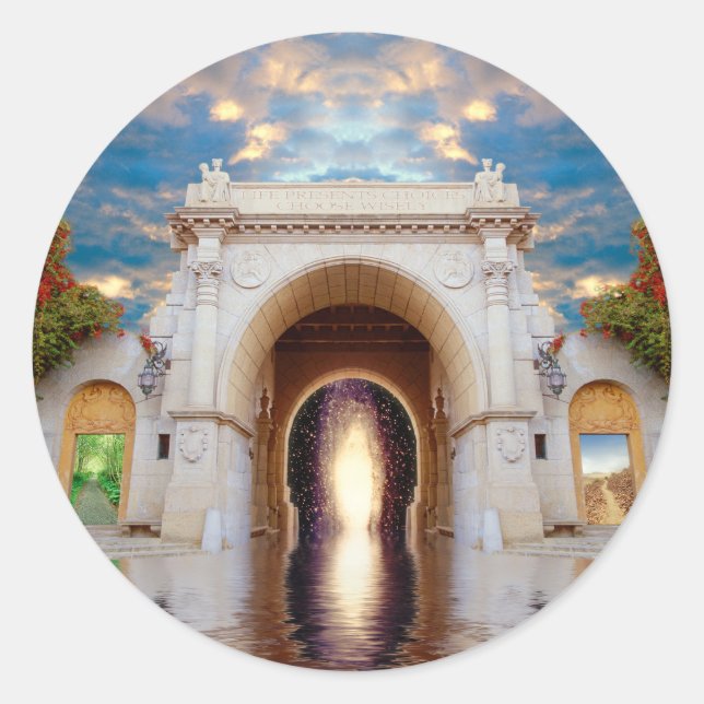 Pegatina de puerta de enlace (Anverso)