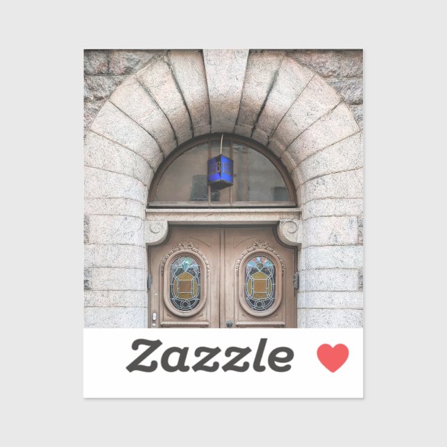 Pegatina de puerta de Finlandia (Hoja)