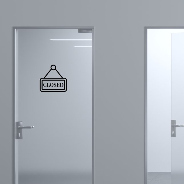 Pegatina de puertas abiertas/cerradas (Subido por el creador)