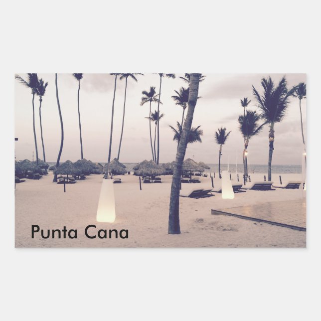Pegatina de Punta Cana (Anverso)