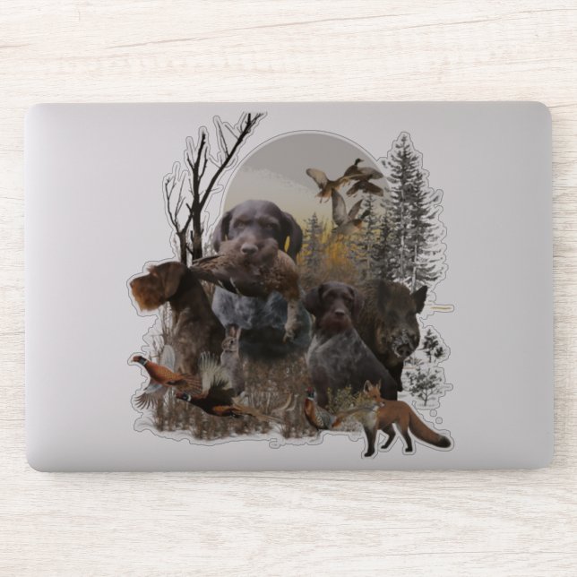 Pegatina de punteros con cable alemán (GWP) (Ordenador)