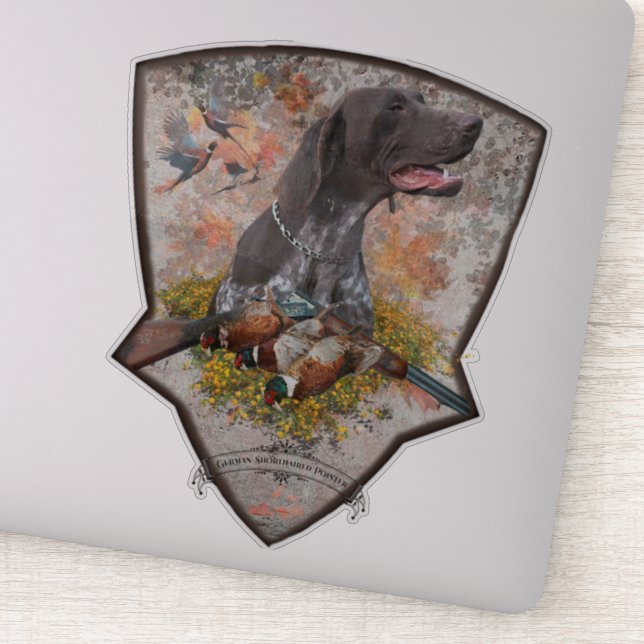 Pegatina de punteros de Shorthtransmitida en Alema (Detalle)