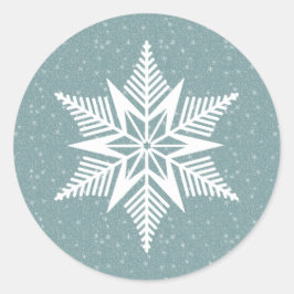 Pegatina de ráfagas de invierno