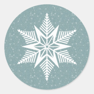 Pegatina de ráfagas de invierno