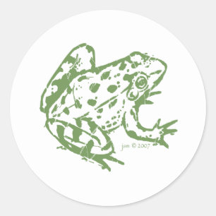 Pegatina de ranas