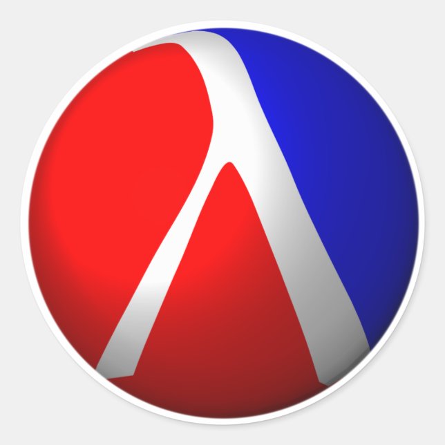 Pegatina de raquetas planas (Anverso)