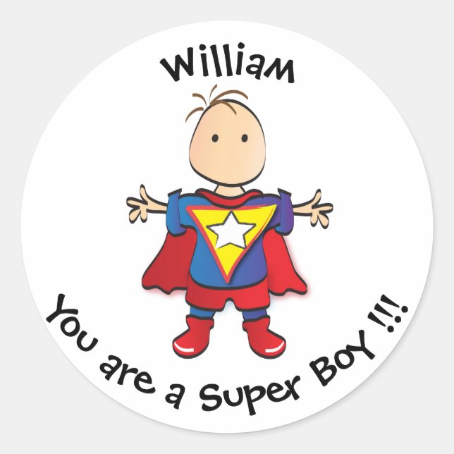 Pegatina de recompensa para niños (Anverso)