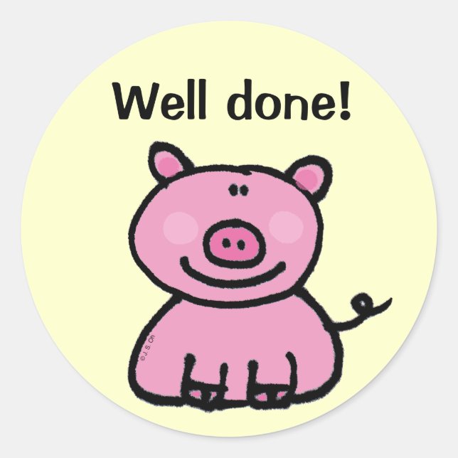 Pegatina de recompensas (¡bien hecho!) (Anverso)