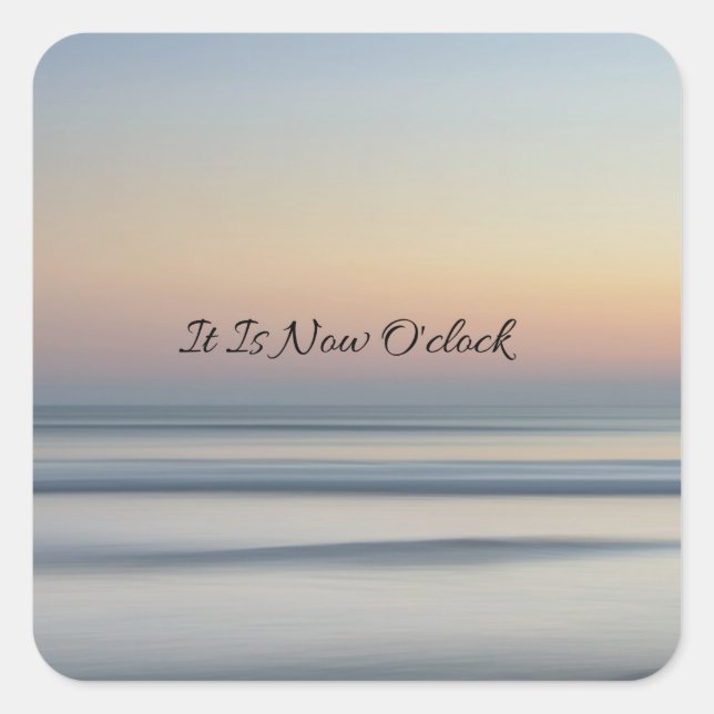 Pegatina de recordatorio de momento actual (Anverso)