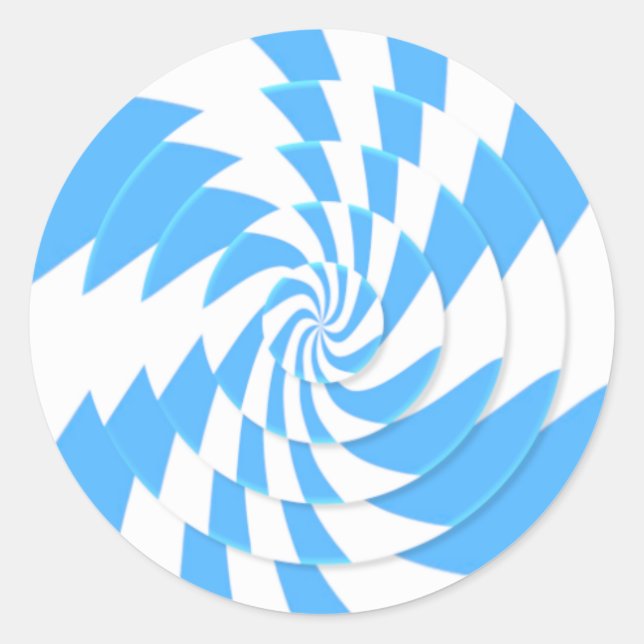 Pegatina de redondeo clásico de Candy Sucker (Anverso)