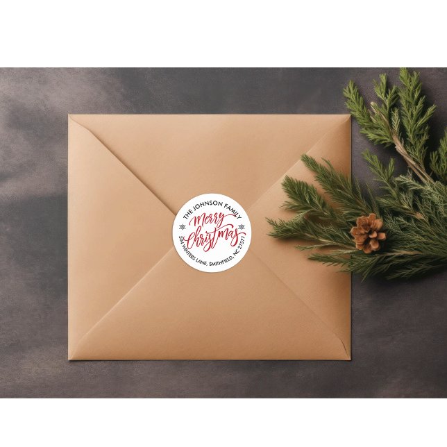 Pegatina de redondeo clásico de dirección de retor (Subido por el creador)