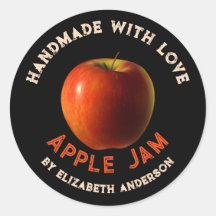 Pegatina de redondeo clásico del producto Apple