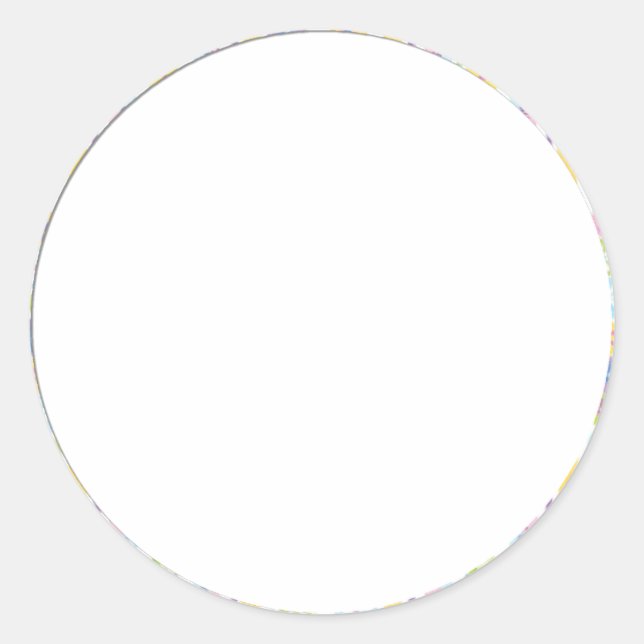 Pegatina de redondeo de borde floral D4 (Anverso)