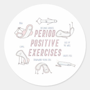 Pegatina de redondeo de ejercicios positivos de pe