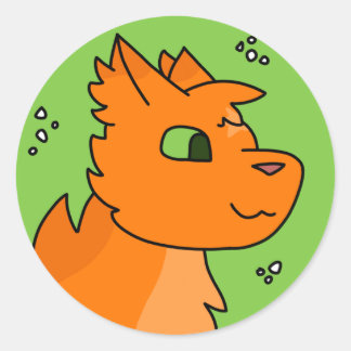 Pegatina de redondeo de Firestar