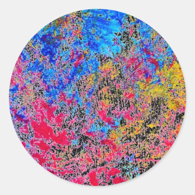 Pegatina de redondeo de pintura (Anverso)