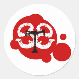 Pegatina de redondeo de SPatter de STS