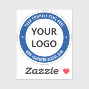 Pegatina de redondeo de texto del logotipo de la e