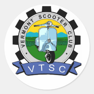 Pegatina de redondeo de VTScoot
