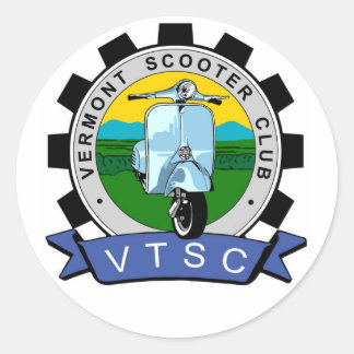 Pegatina de redondeo de VTScoot