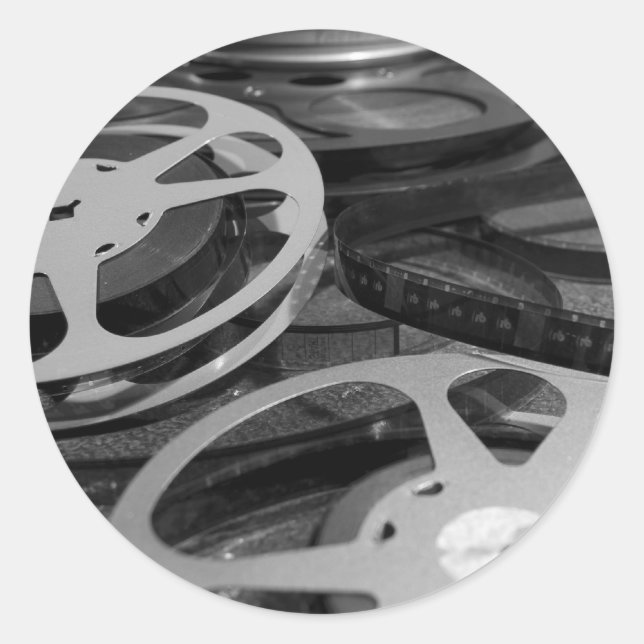 Pegatina de Reel de Película / Reel de Película (Anverso)