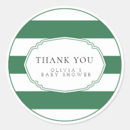 Pegatina de regalo de golf verde