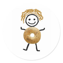 Pegatina de regalo judío