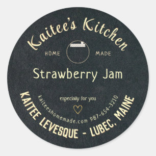 Pegatina de regalos para el logotipo de la casa de