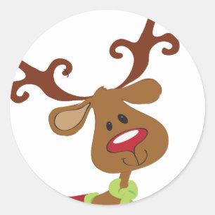 Pegatina de renos