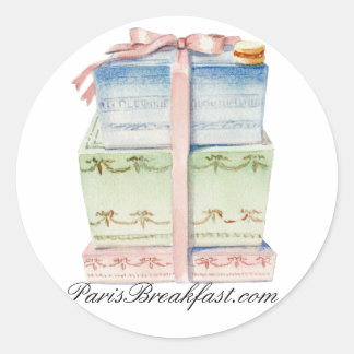 Pegatina de repostería de París