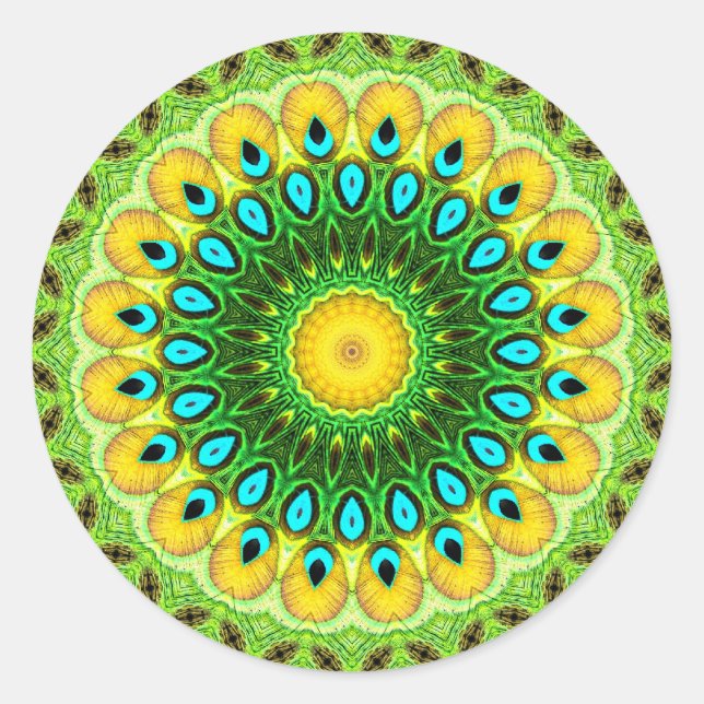 Pegatina de Repsicolia Peacolia (Anverso)