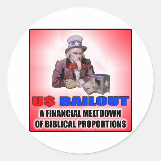 PEGATINA DE RESCATE DE EE.UU. (Anverso)