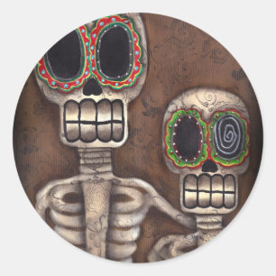 Pegatina de retrato familiar