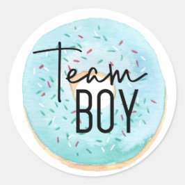 Pegatina de revelación de género de Team Boy
