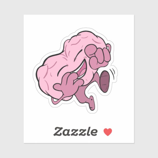 Pegatina de rompecabezas mental  (Hoja)