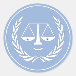 Pegatina de Ronda Clásica de Abogados de la Facult