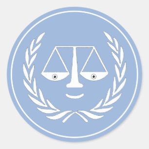 Pegatina de Ronda Clásica de Abogados de la Facult